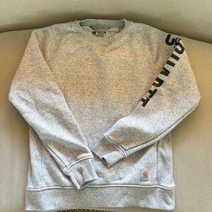 Carhartt Light Gray Crewneck Sweater